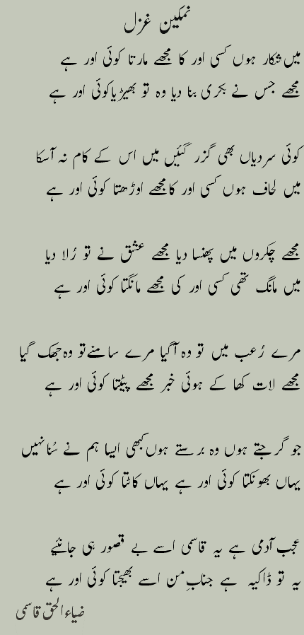 Namkeen Ghazal - Funny Poetry | Tafreeh Mela - Pakistani Urdu Forum | urdu  shayari | Urdu Novel | Urdu Islam